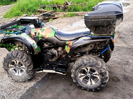 2011 Stels ATV-500, чёрный, 270000 рублей, вид 4