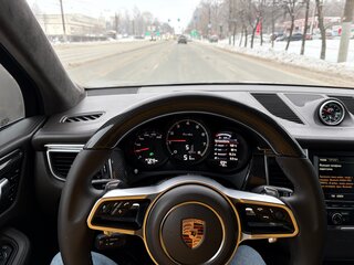 2015 Porsche Macan Turbo I, серый, 2500000 рублей, вид 3