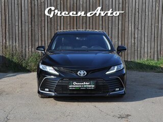 2021 Toyota Camry VIII (XV70) Рестайлинг, чёрный, 2500000 рублей, вид 2