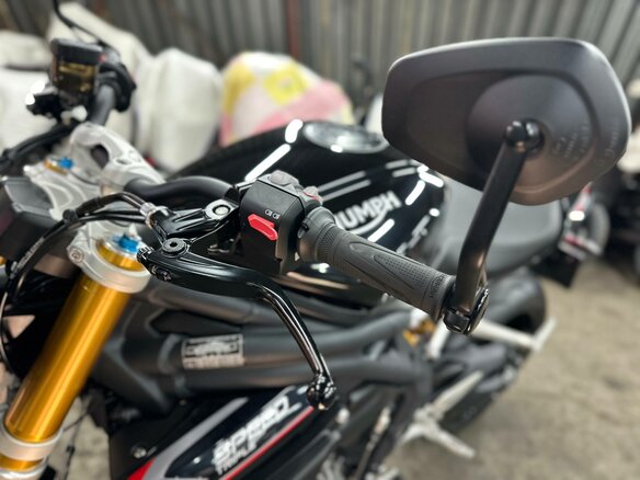 2021 Triumph Speed Triple, чёрный, 1390000 рублей - вид 34