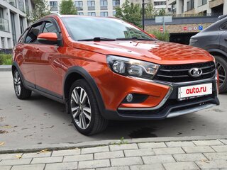 2019 Lada (ВАЗ) Vesta SW Cross I, оранжевый, 1250000 рублей, вид 4