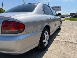 2008 Hyundai Sonata ТагАЗ IV (EF) Рестайлинг, серый, 495000 рублей, вид 4