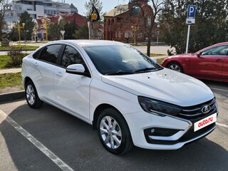 2024 Lada (ВАЗ) Vesta I Рестайлинг (NG), белый, 1450000 рублей, вид 1