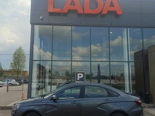 2026 Lada (ВАЗ) Vesta I Рестайлинг (NG), серый, 1735900 рублей, вид 4