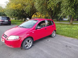 2007 Chevrolet Aveo I, красный, 273000 рублей, вид 3