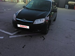 2014 Lada (ВАЗ) Granta I, синий, 390000 рублей, вид 2