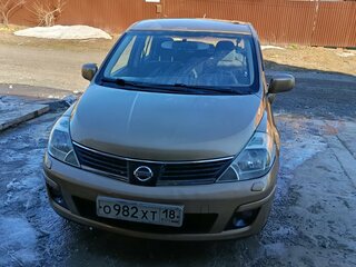 2008 Nissan Tiida I, золотистый, 625000 рублей, вид 1