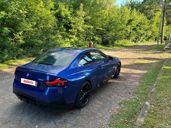 2022 BMW 2 серии 230i G42 Рестайлинг, синий, 3357988 рублей - вид 2