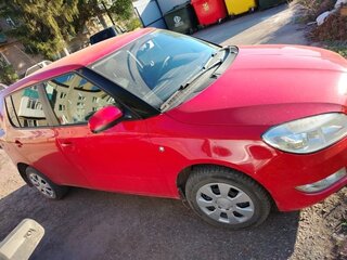 2011 Skoda Fabia II Рестайлинг, пурпурный, 370000 рублей, вид 2