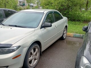 2005 Mazda 6 I (GG), серый, 450000 рублей, вид 2