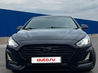 2019 Hyundai Sonata VII (LF) Рестайлинг, чёрный, 1900000 рублей, вид 1