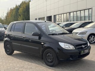 2009 Hyundai Getz I Рестайлинг, чёрный, 550000 рублей, вид 2