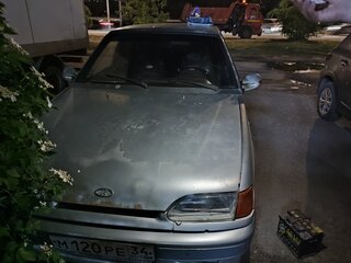 2002 Lada (ВАЗ) 2115, серебристый, 90000 рублей, вид 1