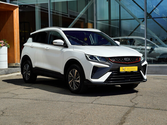 2021 Geely Coolray (Binyue) I, белый - вид 4
