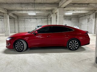 2022 Hyundai Sonata VIII (DN8), красный, 2400000 рублей, вид 5
