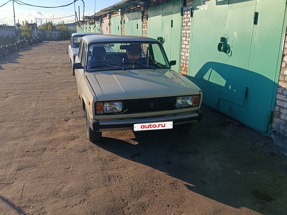 1987 Lada (ВАЗ) 2105, бежевый - вид 1