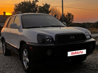 2003 Hyundai Santa Fe I, белый, 700000 рублей, вид 4