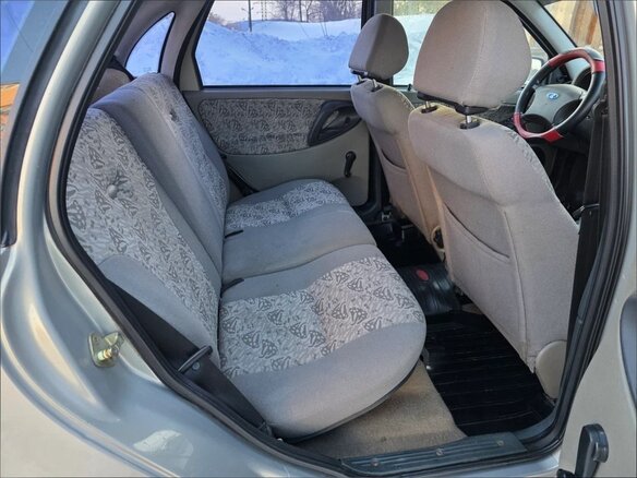2006 Lada (ВАЗ) Kalina I, серый, 250000 рублей - вид 15