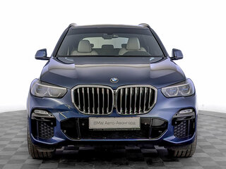 2021 BMW X5 40i IV (G05/G18), синий, 7290000 рублей, вид 2