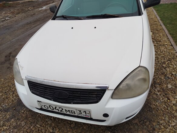 2011 Lada (ВАЗ) Priora I, белый - вид 1
