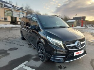 2022 Mercedes-Benz V-Класс Compact 300 d компактный III (W447) Рестайлинг, чёрный, 13000000 рублей, вид 2