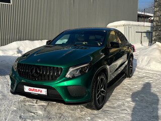 2018 Mercedes-Benz GLE Coupe 350 d I (C292), зелёный, 4700000 рублей, вид 5