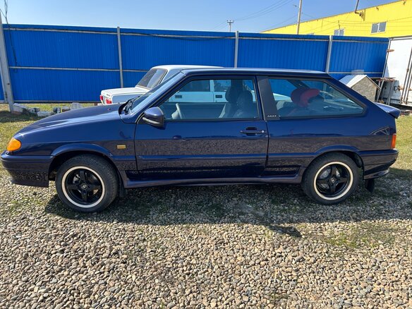 2013 Lada (ВАЗ) 2113, синий, 360000 рублей - вид 4