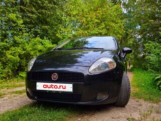 2007 Fiat Punto III Grande Punto, чёрный, 450000 рублей, вид 3