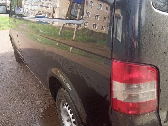 2007 Volkswagen Caravelle T5, чёрный, 1400000 рублей - вид 7