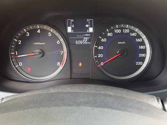 2014 Hyundai Solaris I Рестайлинг, серый - вид 10
