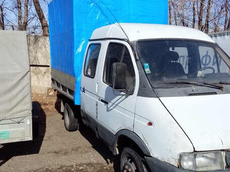 2002 ГАЗ ГАЗель (33023/330273) Фермер, белый, 520000 рублей, вид 1