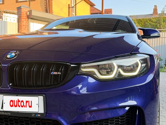2020 BMW M4 Competition Package F82/F83 Рестайлинг, синий, 6700000 рублей - вид 26