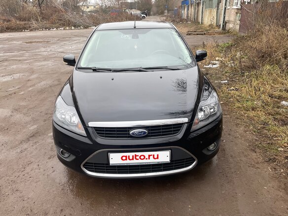 2010 Ford Focus II Рестайлинг, чёрный, 620000 рублей