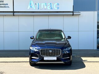 2021 Jaguar F-Pace I Рестайлинг, синий, 4690000 рублей, вид 3