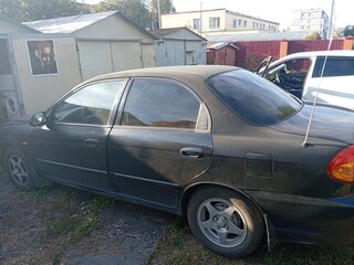 2006 Kia Spectra I Рестайлинг 2, чёрный, 330000 рублей, вид 3