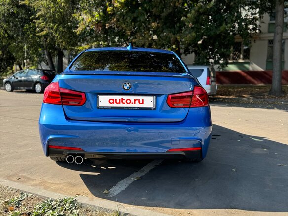 2018 BMW 3 серии 320d VI (F3x) Рестайлинг, синий, 2570000 рублей - вид 7