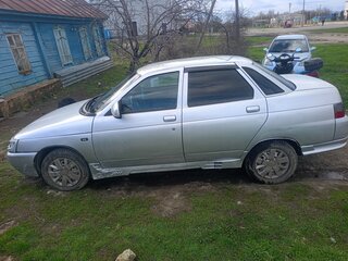 2003 Lada (ВАЗ) 2110, серебристый, 110000 рублей, вид 4