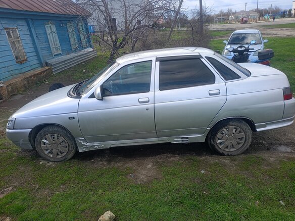 2003 Lada (ВАЗ) 2110, серебристый - вид 3