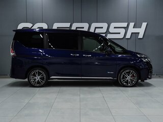 2018 Nissan Serena S-Hybrid V (C27), синий, 1859000 рублей, вид 5