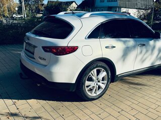 2012 Infiniti FX30d II (S51) Рестайлинг, белый, 1950000 рублей, вид 5