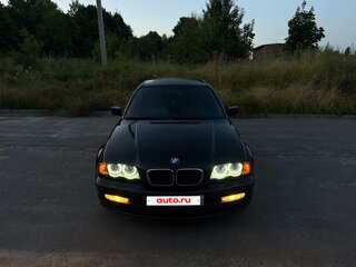 2000 BMW 3 серии 320i IV (E46), чёрный, 790000 рублей, вид 1