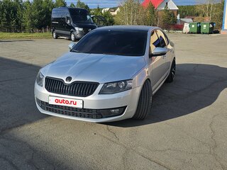 2013 Skoda Octavia III (A7), серебристый, 1200000 рублей, вид 1