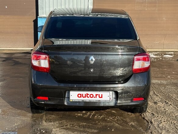2017 Renault Logan II, чёрный, 820000 рублей - вид 6