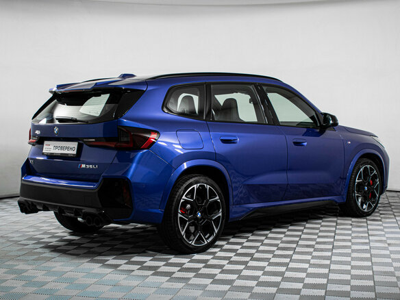 2025 BMW X1 M35Li III (U11/U12), синий - вид 4