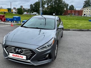 2018 Hyundai Sonata VII (LF) Рестайлинг, серый, 1200000 рублей, вид 1