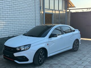2021 Lada (ВАЗ) Vesta Sport I, белый, 1550000 рублей, вид 3
