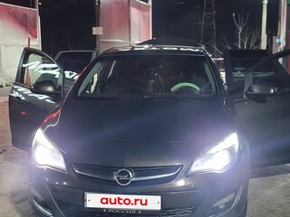 2012 Opel Astra J Рестайлинг, чёрный, 450000 рублей, вид 1