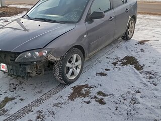 2008 Mazda 3 I (BK) Рестайлинг, белый, 350000 рублей, вид 2