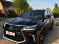 2018 Lexus LX 570 III Рестайлинг 2, чёрный, 8700000 рублей