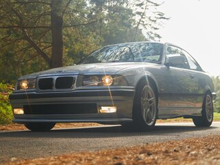 1996 BMW 3 серии 328i III (E36), серебристый, 1700000 рублей, вид 1